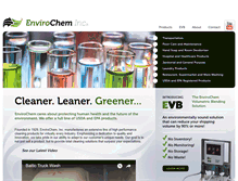 Tablet Screenshot of envirocheminc.com